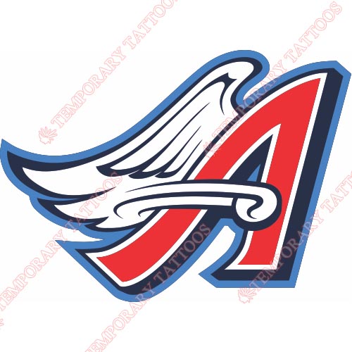 Los Angeles Angels of Anaheim Customize Temporary Tattoos Stickers NO.1642